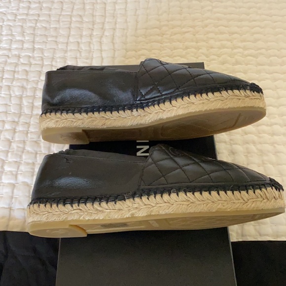 ❤️Chanel Lambskin Black Espadrilles ❤️ - Picture 3 of 8